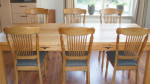 massief eiken tafel